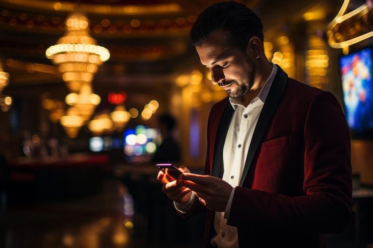 Antarmuka platform nagaempirer menampilkan seksion sportsbook, live casino, dan slot games